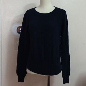 Covington Women's Knit Navy Blue Sweater sz S